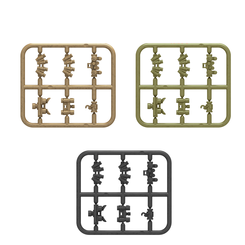 Heavy Equipment Certification - 10 pezzi/lotto Accessori per Figurine da