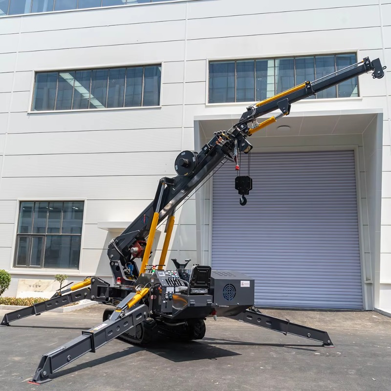 Heavy Equipment Lift - Mini Gru a Ragno Compatta Elettroidraulica