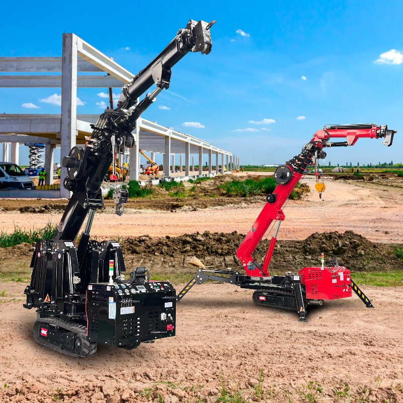 Heavy Equipment Lift - Gru Compatta Mini Spider Idraulica con