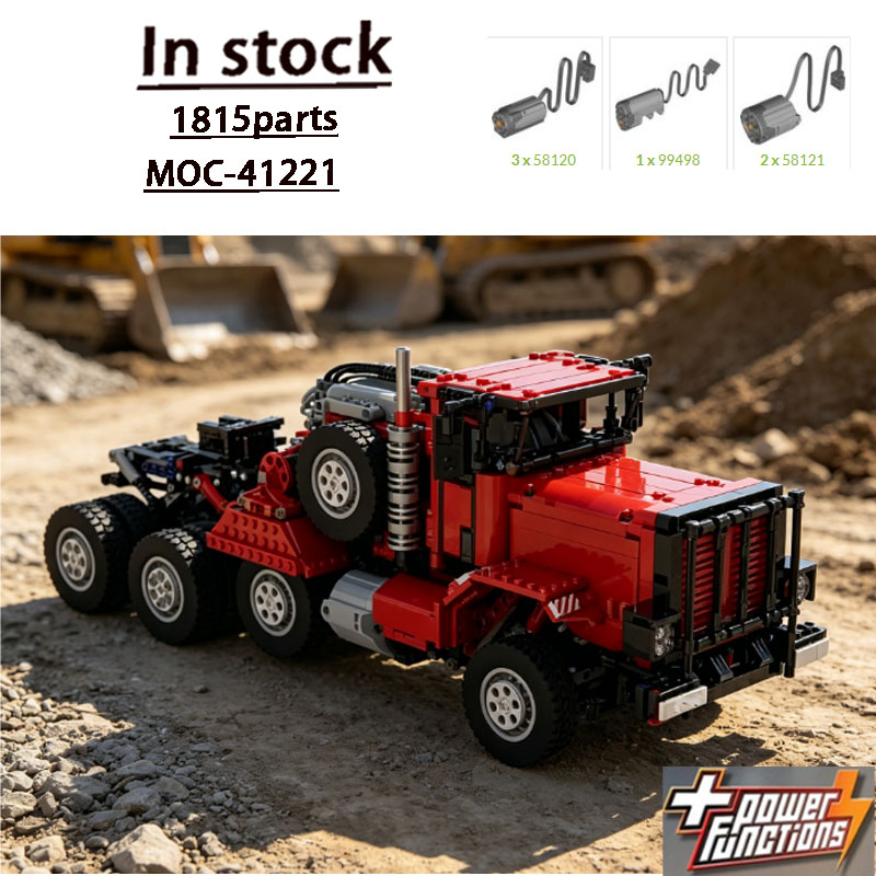 MOC-41221M911 Edizione Rossa C - Heavy Equipment Certification recensione e prezzo